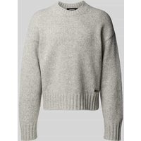 Dsquared2 Pullover mit Label-Detail in Mittelgrau, Größe L Dsquared2 Pullover mit Label-Detail in Mittelgrau, Größe L von Dsquared2