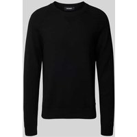 Dsquared2 Pullover mit gerippten Abschlüssen in Black, Größe XXL von Dsquared2