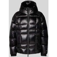 Dsquared2 Regular Fit Steppjacke mit Tunnelzug in Black, Größe 52 von Dsquared2