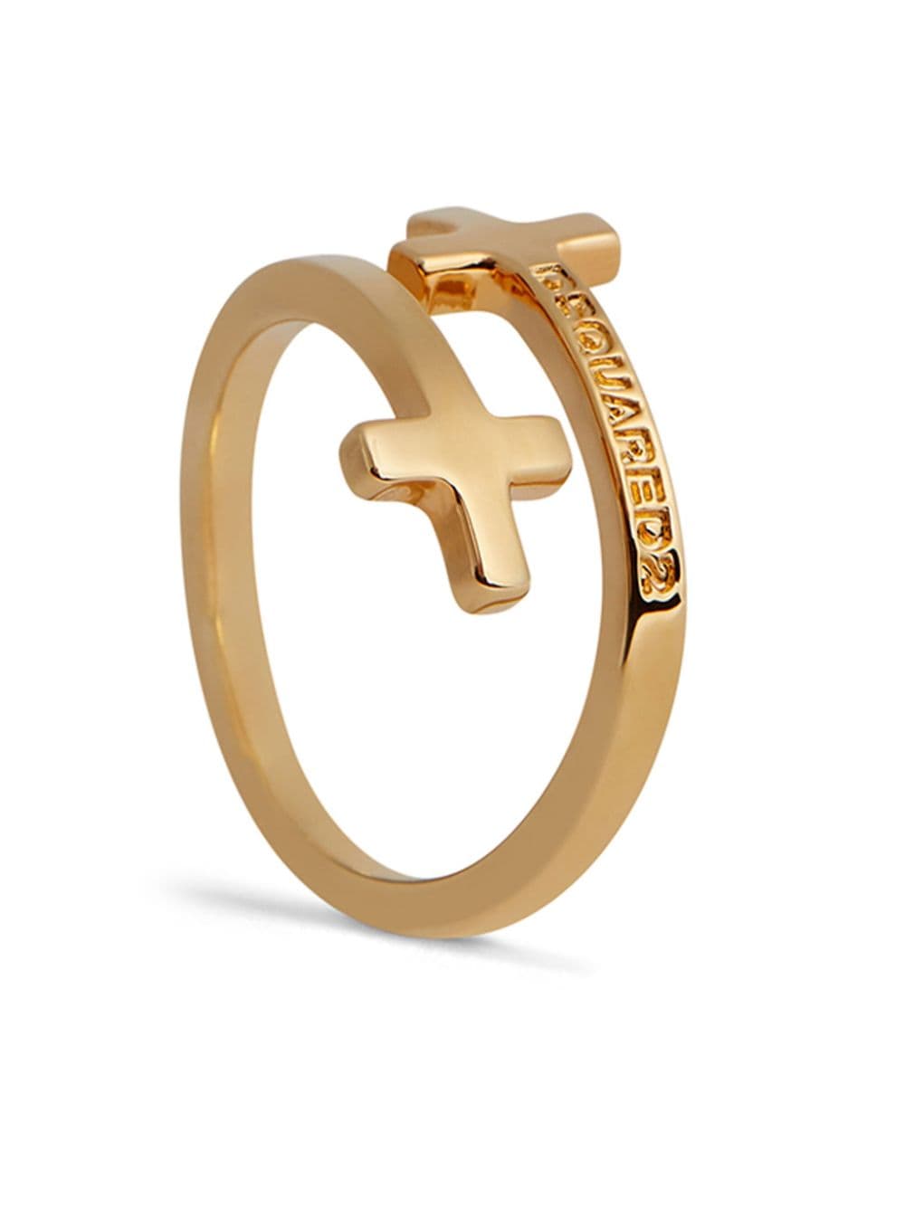 Dsquared2 Ring im Kreuzdesign - Gold von Dsquared2