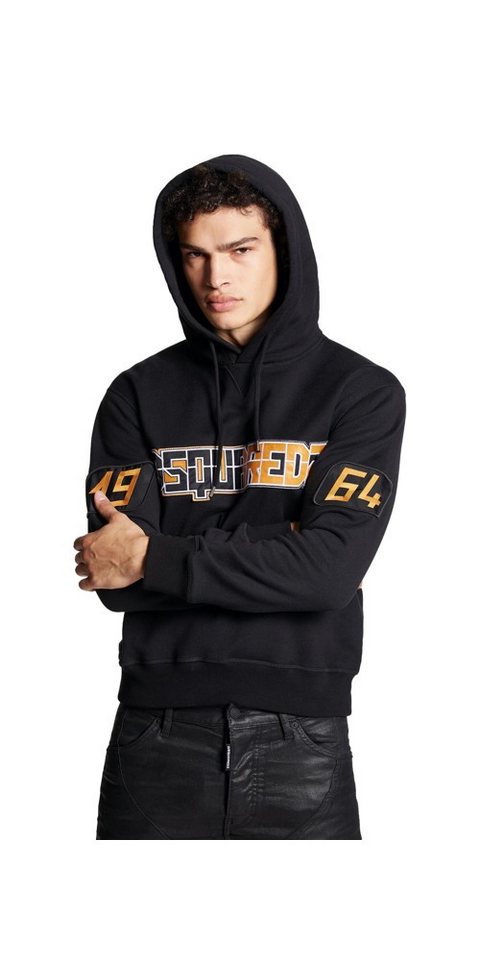 Dsquared2 Rundhalspullover Dsquared2 Cigarette Pullover Schwarz Herren von Dsquared2