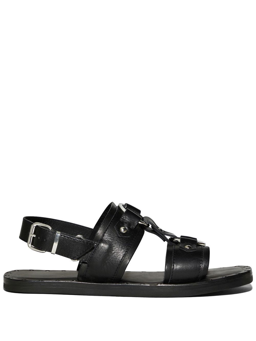 Dsquared2 Sandalen mit Nieten - Schwarz von Dsquared2