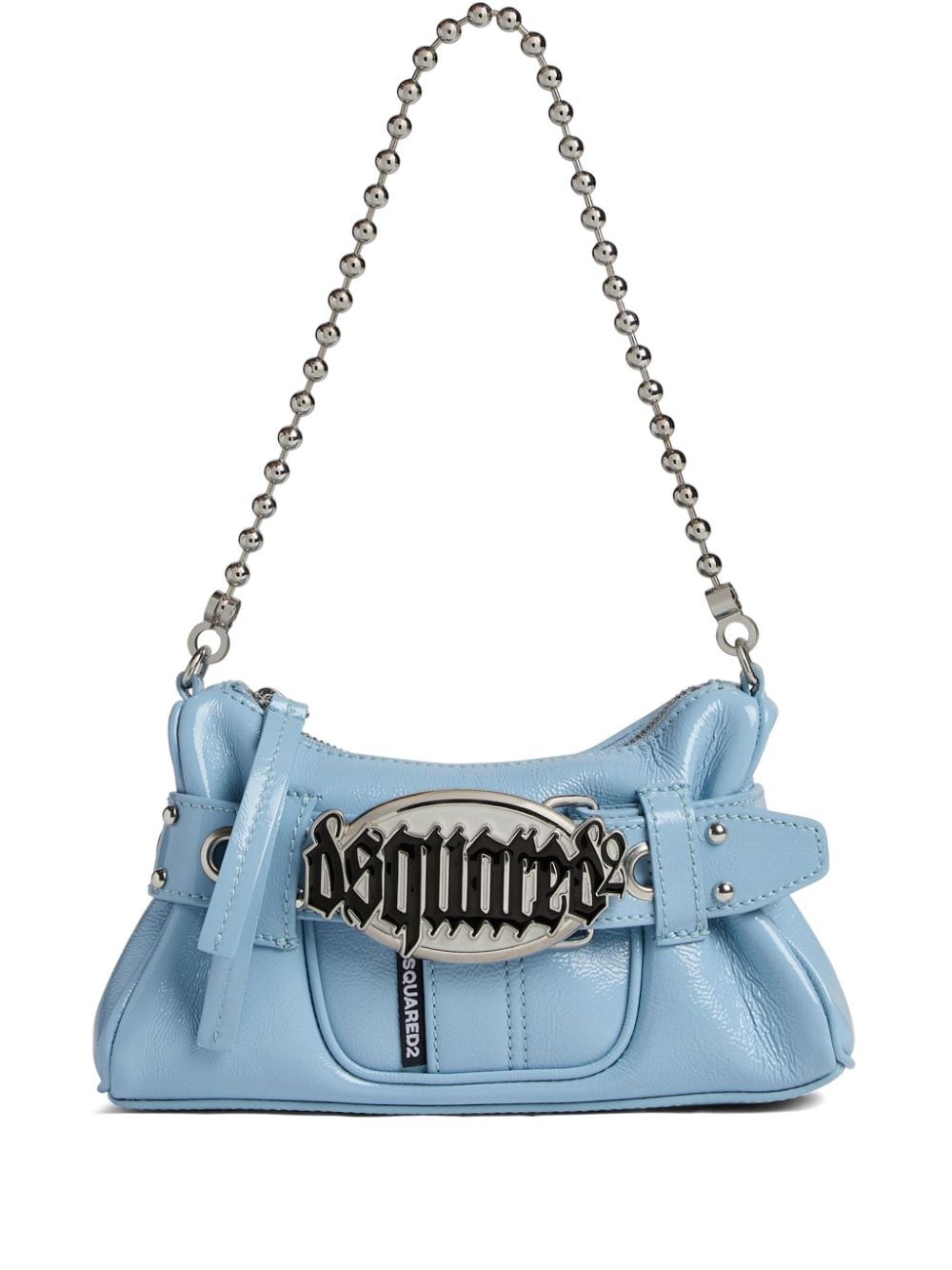 Dsquared2 Schultertasche mit Logo-Schild - Blau von Dsquared2