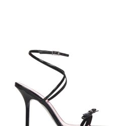 Dsquared2 Schwarze Lackleder Stiletto-sandalen von Dsquared2