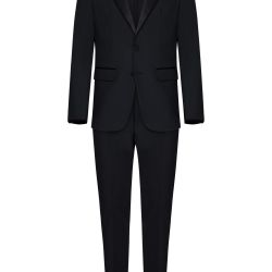 Dsquared2 Schwarzer Slim-fit Anzug Aus Wollmischung von Dsquared2