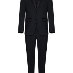 Dsquared2 Schwarzer Slim-fit Anzug Aus Wollmischung von Dsquared2