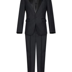 Dsquared2 Schwarzer Woll- Und Seidenanzug Für Herren von Dsquared2