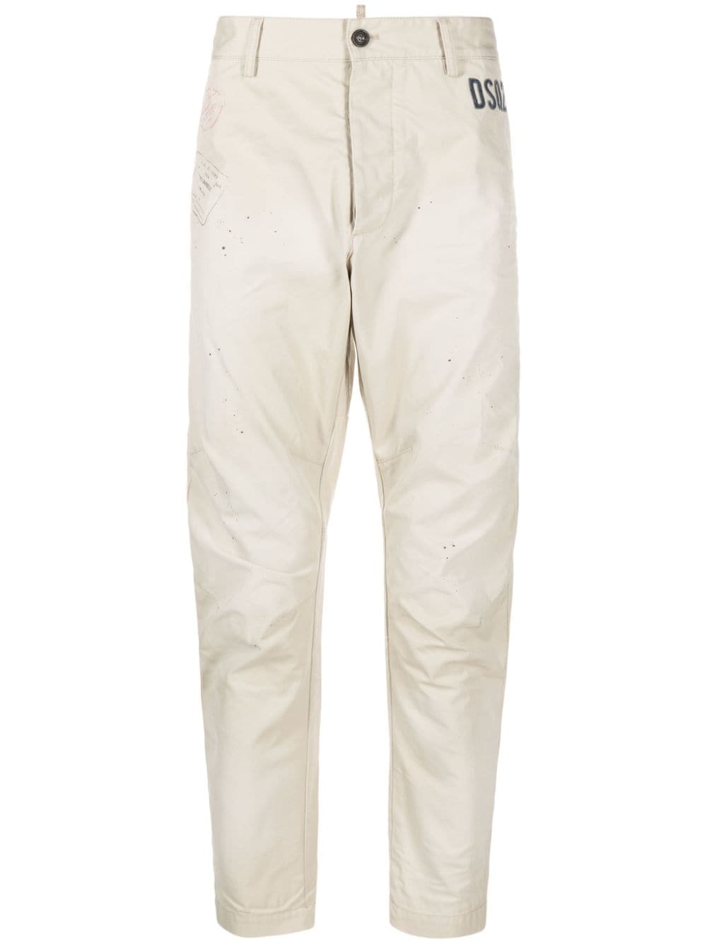 Dsquared2 Sexy Chino aus Baumwolle - Nude von Dsquared2