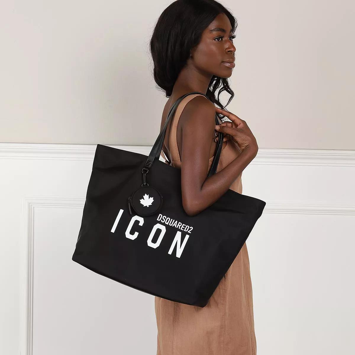 Dsquared2 Shopper - Icon Shopping Bag - Gr. unisize - in Schwarz - für Damen von Dsquared2