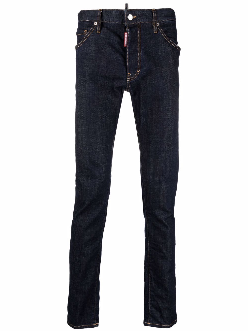 Dsquared2 Slim-Fit-Jeans mit Logo - Blau von Dsquared2