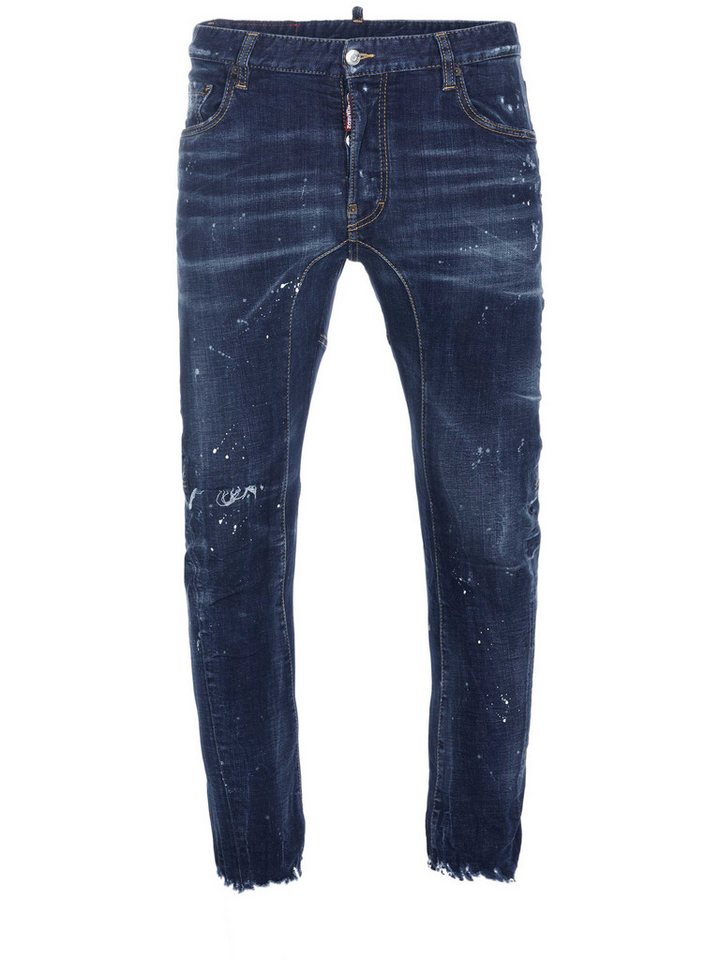 Dsquared2 Slim-fit-Jeans Dsquared2 Tidy Biker Jeans blau von Dsquared2