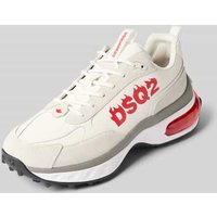 Dsquared2 Sneaker aus echtem Leder in Offwhite, Größe 41 von Dsquared2