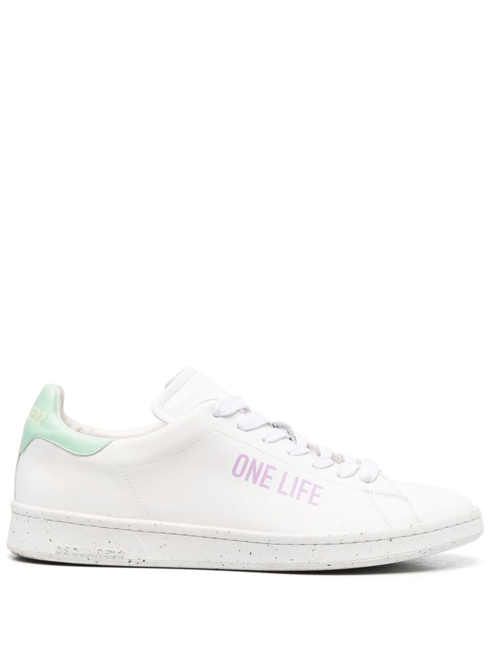 Dsquared2 Sneakers mit "One Life"-Print - Weiß von Dsquared2