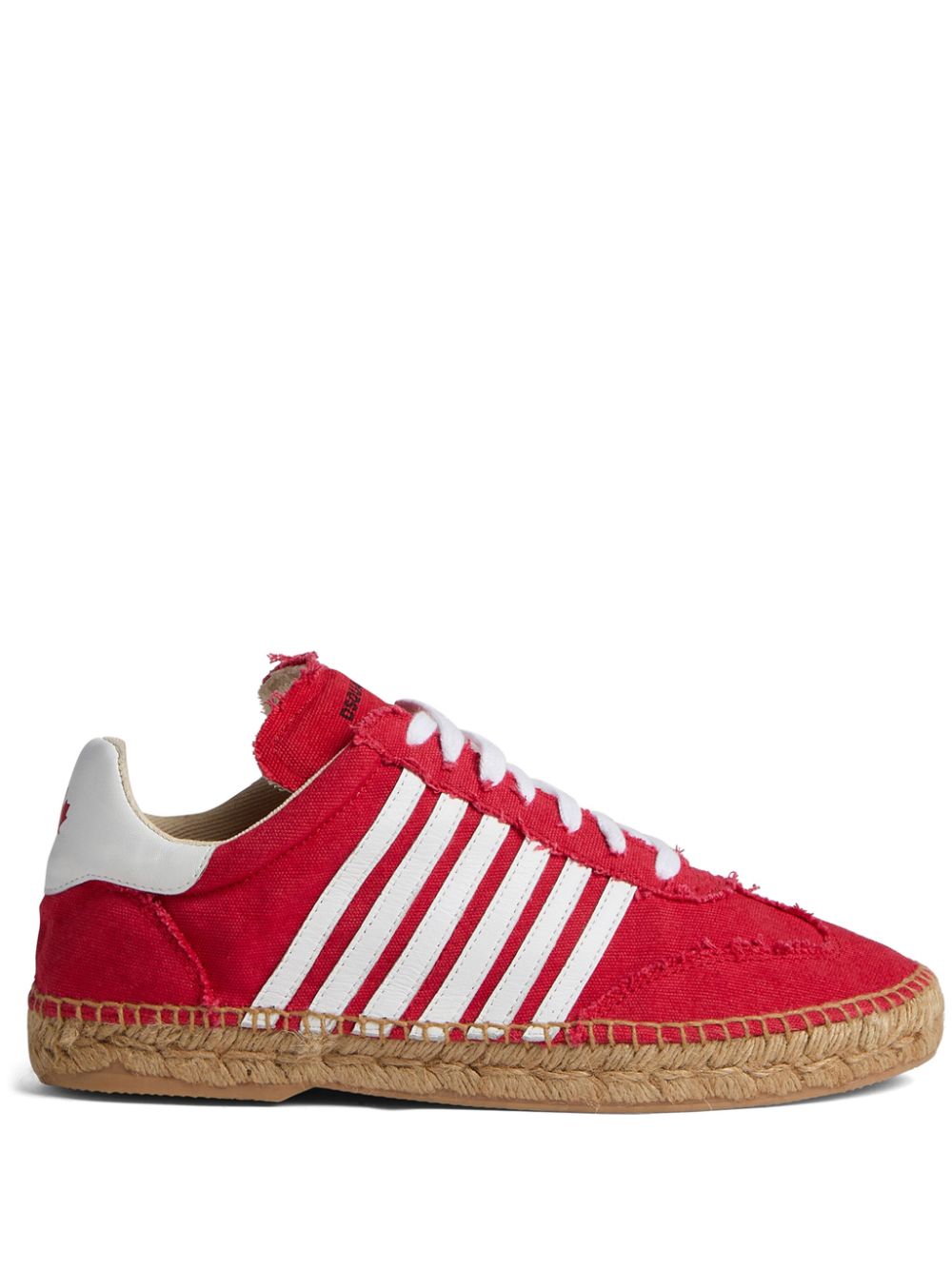 Dsquared2 Sneakers mit Streifen - Rot von Dsquared2