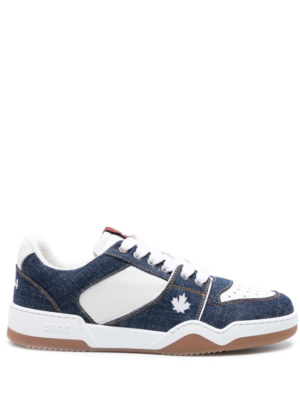 Dsquared2 Spiker Sneakers mit Jeanseinsätzen - Blau von Dsquared2