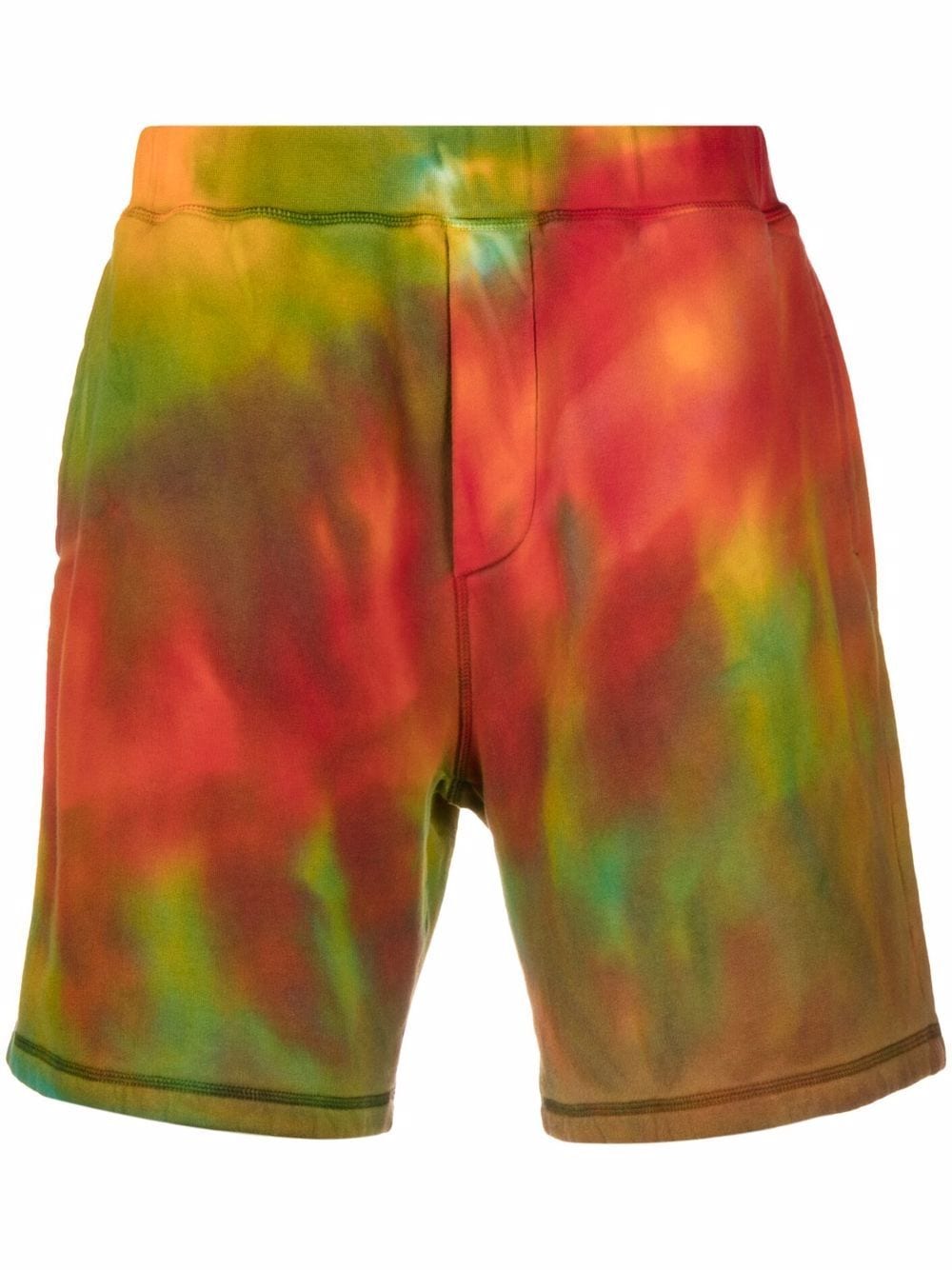 Dsquared2 Sport-Shorts mit Batikmuster - Orange von Dsquared2