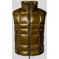 Dsquared2 Steppweste mit Stehkragen in Gold, Größe 48 Dsquared2 Steppweste mit Stehkragen in Gold, Größe 48 von Dsquared2