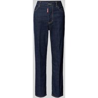 Dsquared2 Straight Fit Jeans mit Label-Detail in Marine, Größe 40 von Dsquared2