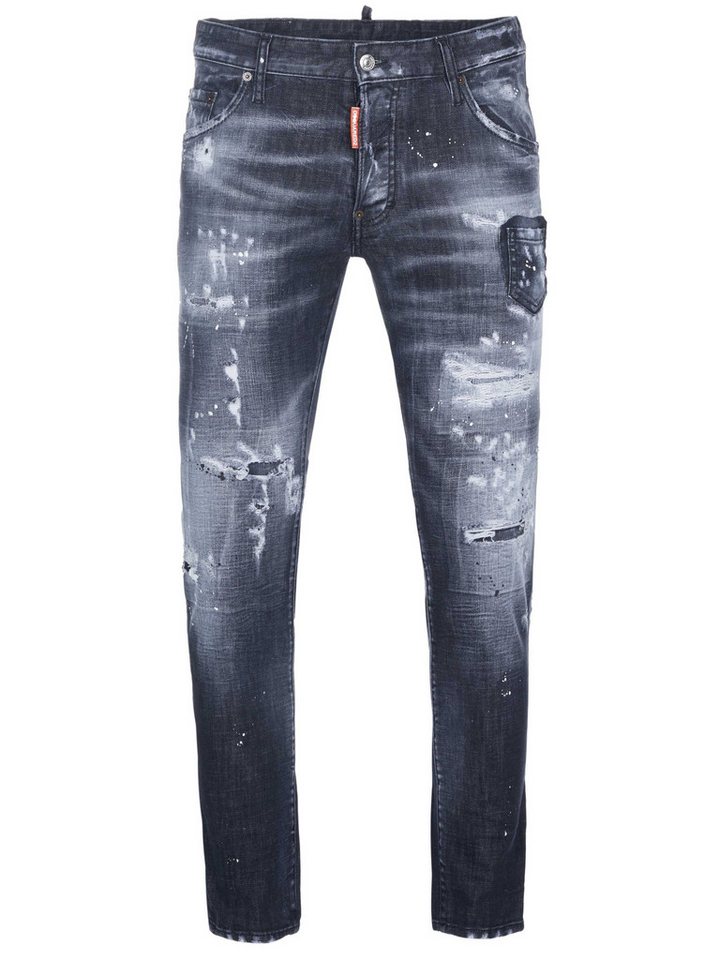 Dsquared2 Straight-Jeans Dsquared2 Skater Jeans schwarz von Dsquared2