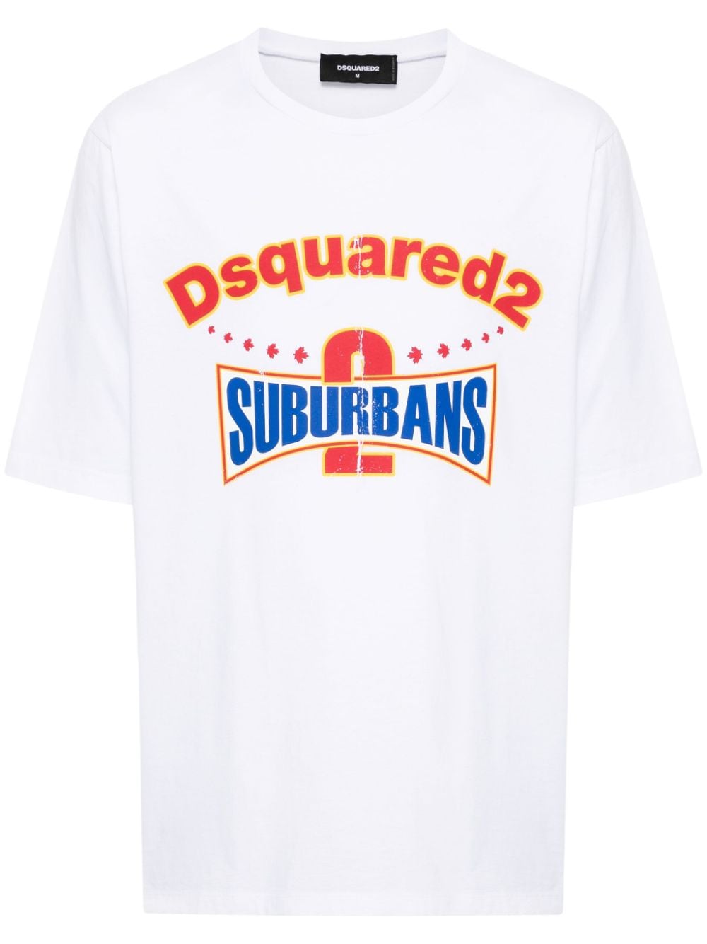 Dsquared2 Suburbans T-Shirt aus Baumwolle - Weiß von Dsquared2