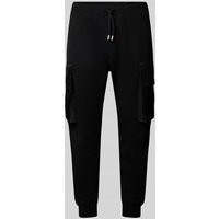 Dsquared2 Sweatpants mit Cargotaschen in Black, Größe XXL von Dsquared2