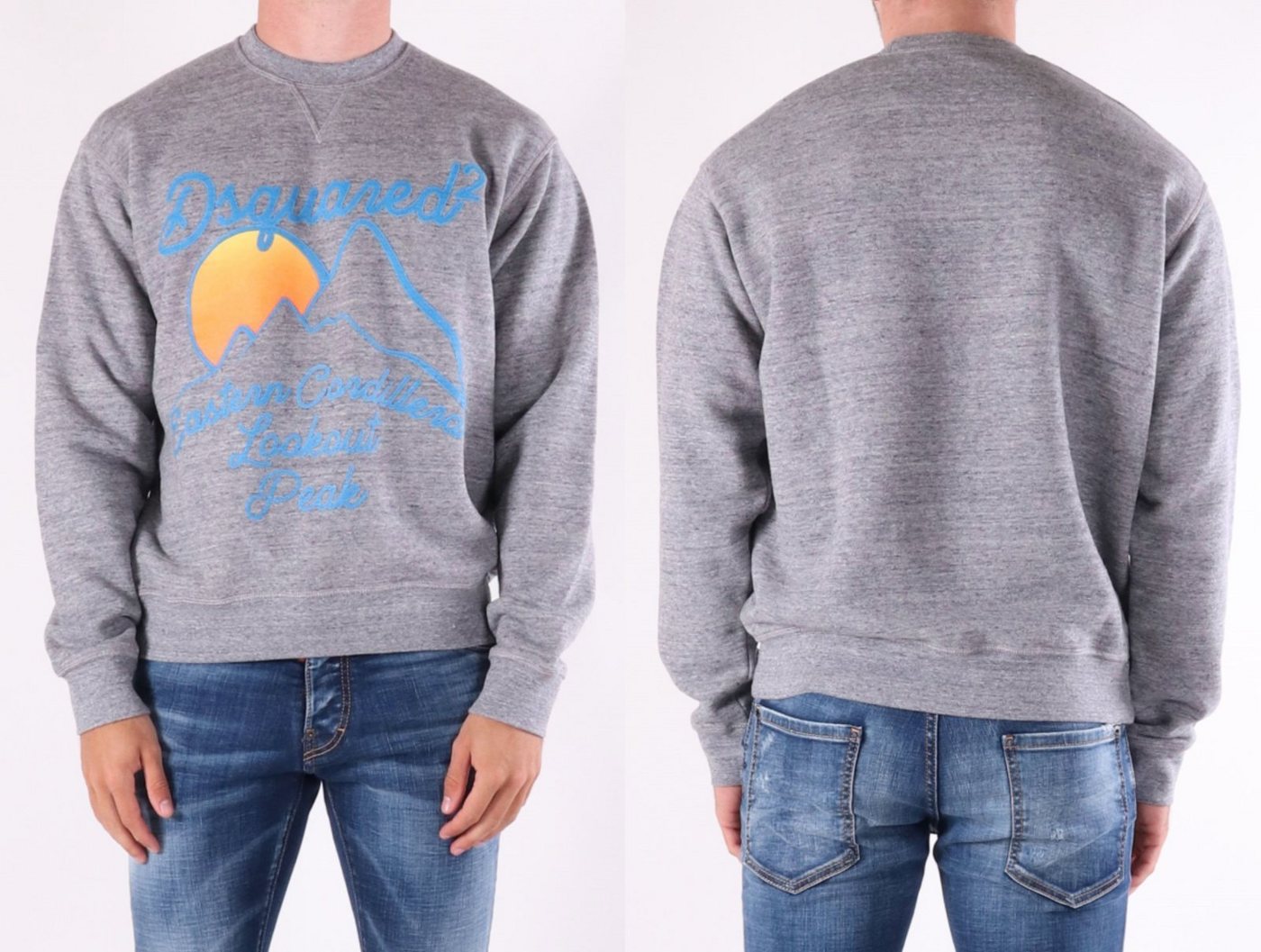 Dsquared2 Sweatshirt DSQUARED2 JEANS ASTERN CORDILLERA Cool Fit Sweatshirt Sweater Jumper P von Dsquared2