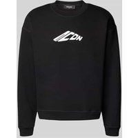 Dsquared2 Sweatshirt mit Label-Print in Black, Größe M Dsquared2 Sweatshirt mit Label-Print in Black, Größe M von Dsquared2