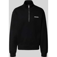 Dsquared2 Sweatshirt mit Label-Print in Black, Größe XXL von Dsquared2