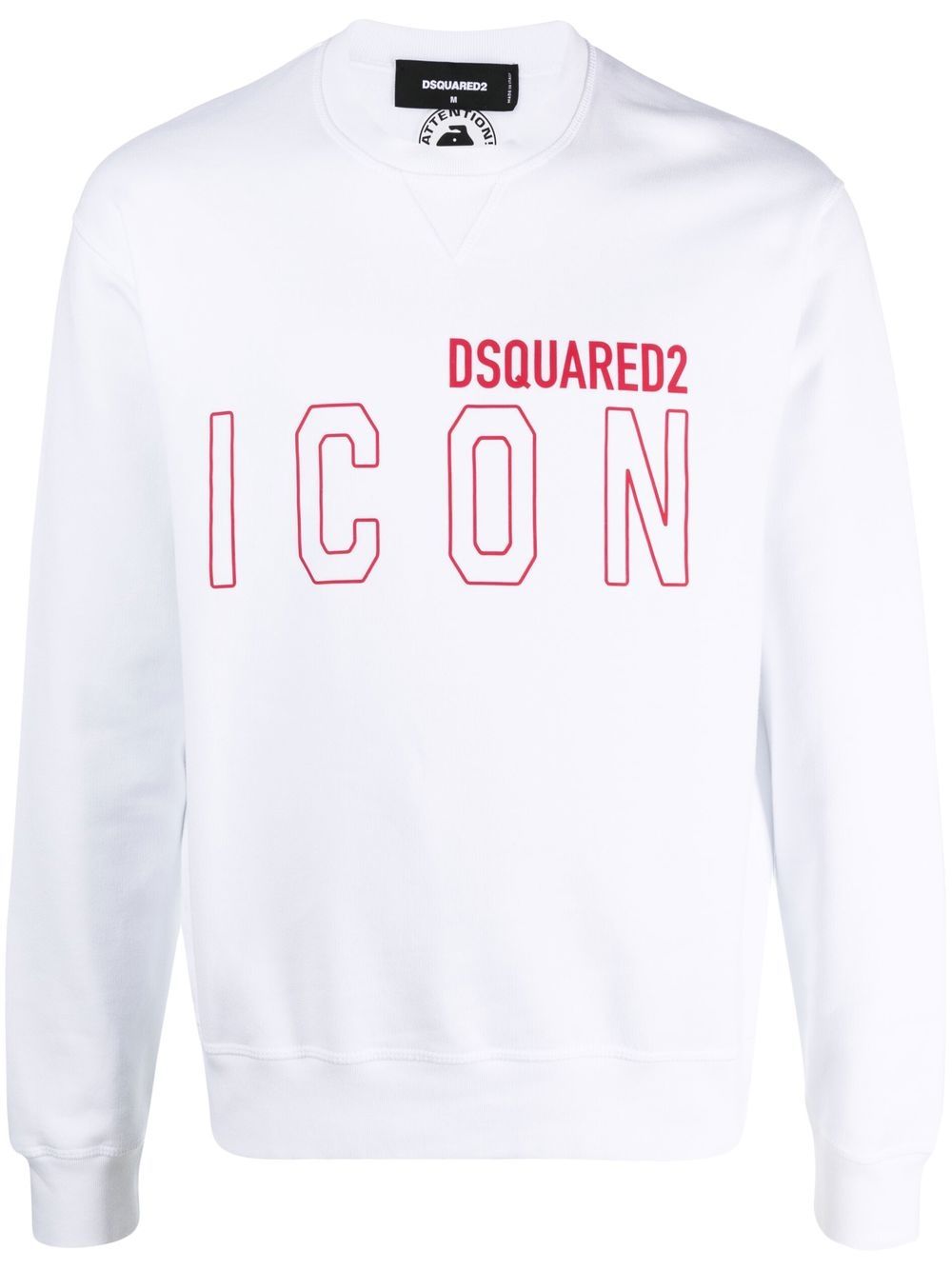 Dsquared2 Sweatshirt mit Logo-Print - Weiß von Dsquared2