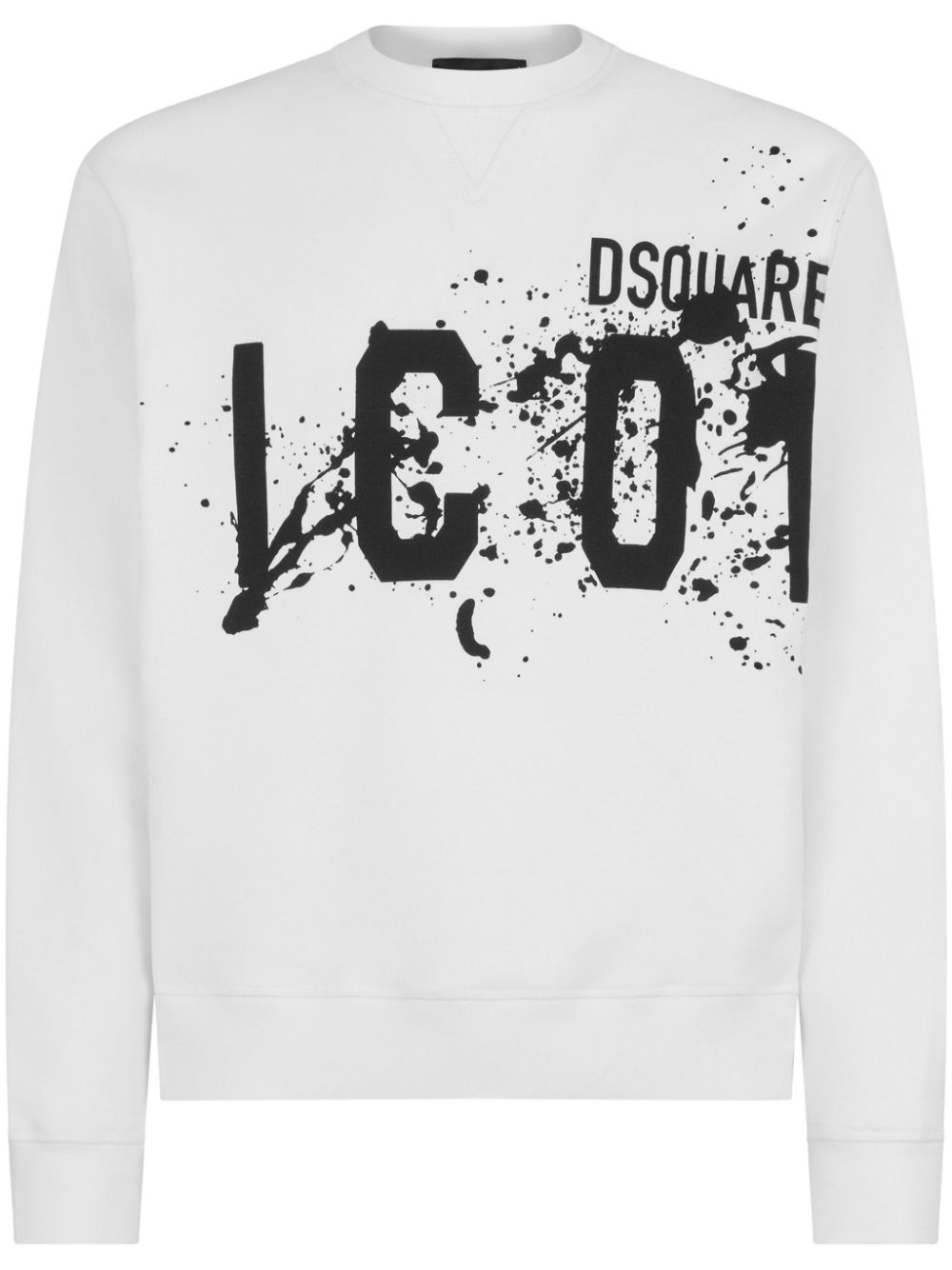 Dsquared2 Sweatshirt mit Logo-Print - Weiß von Dsquared2