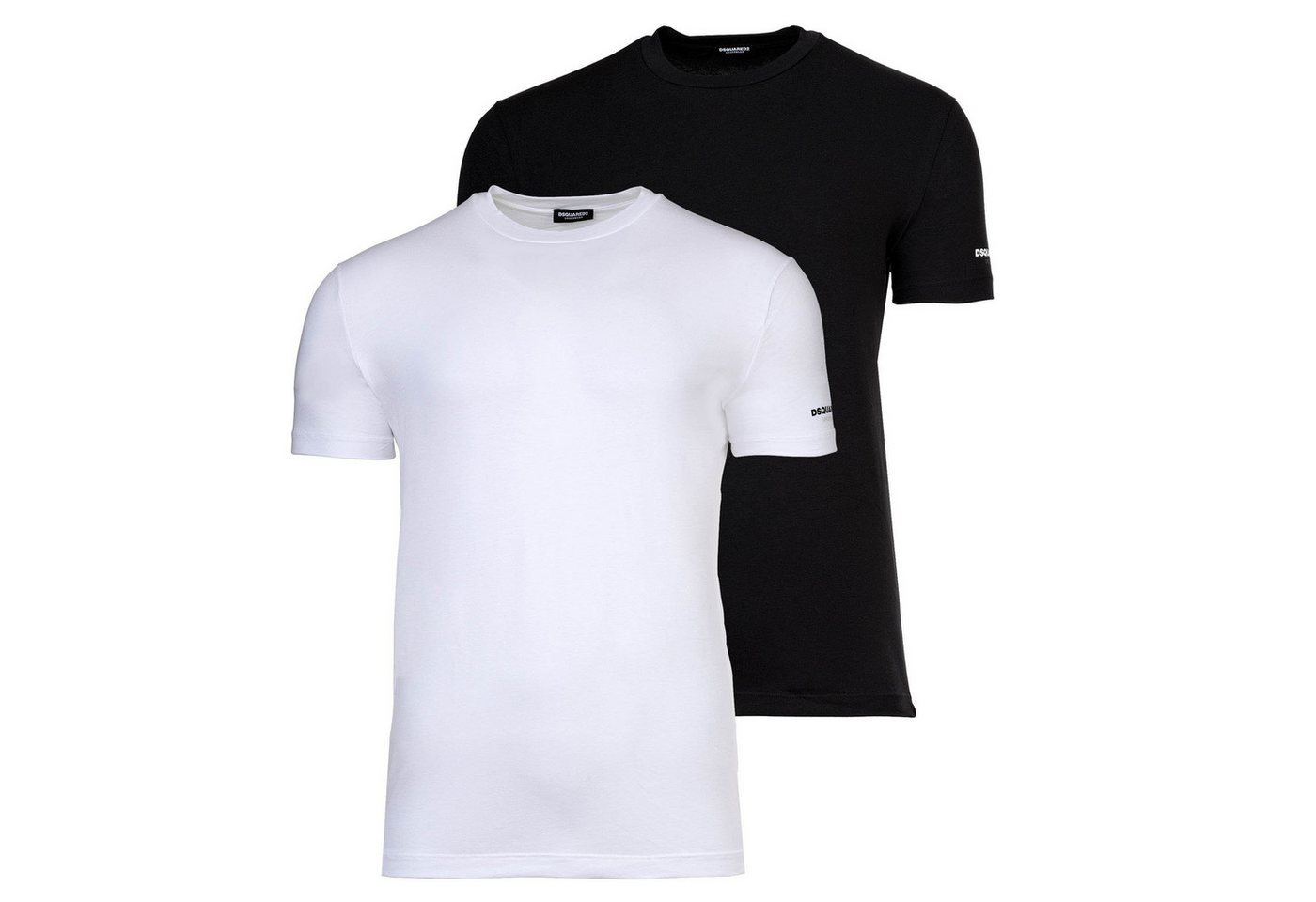 Dsquared2 T-Shirt Herren T-Shirt 2er Pack Baumwolle (Packung, 2er Pack) von Dsquared2