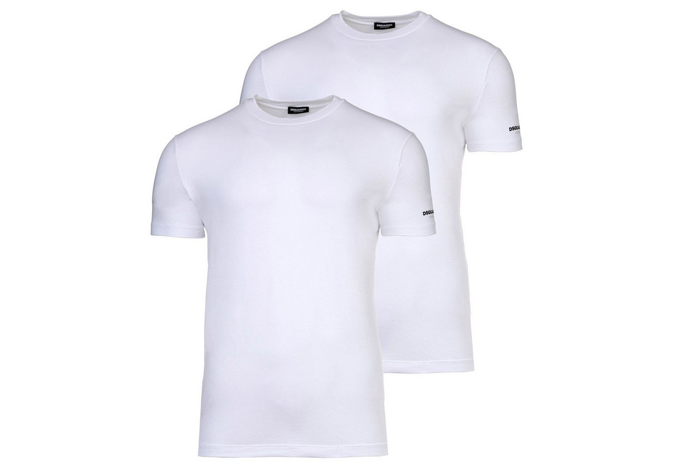 Dsquared2 T-Shirt Herren T-Shirt 2er Pack Baumwolle (Packung, 2er Pack) von Dsquared2