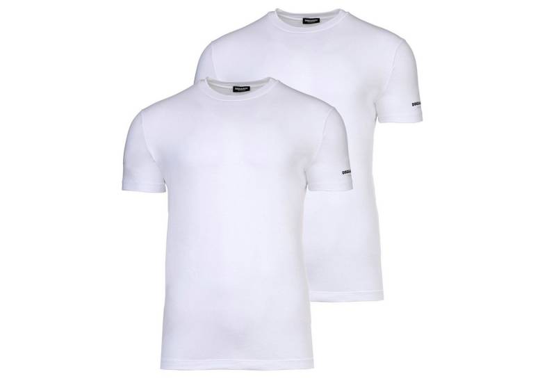 Dsquared2 T-Shirt Herren T-Shirt 2er Pack Baumwolle (Packung, 2er Pack) von Dsquared2