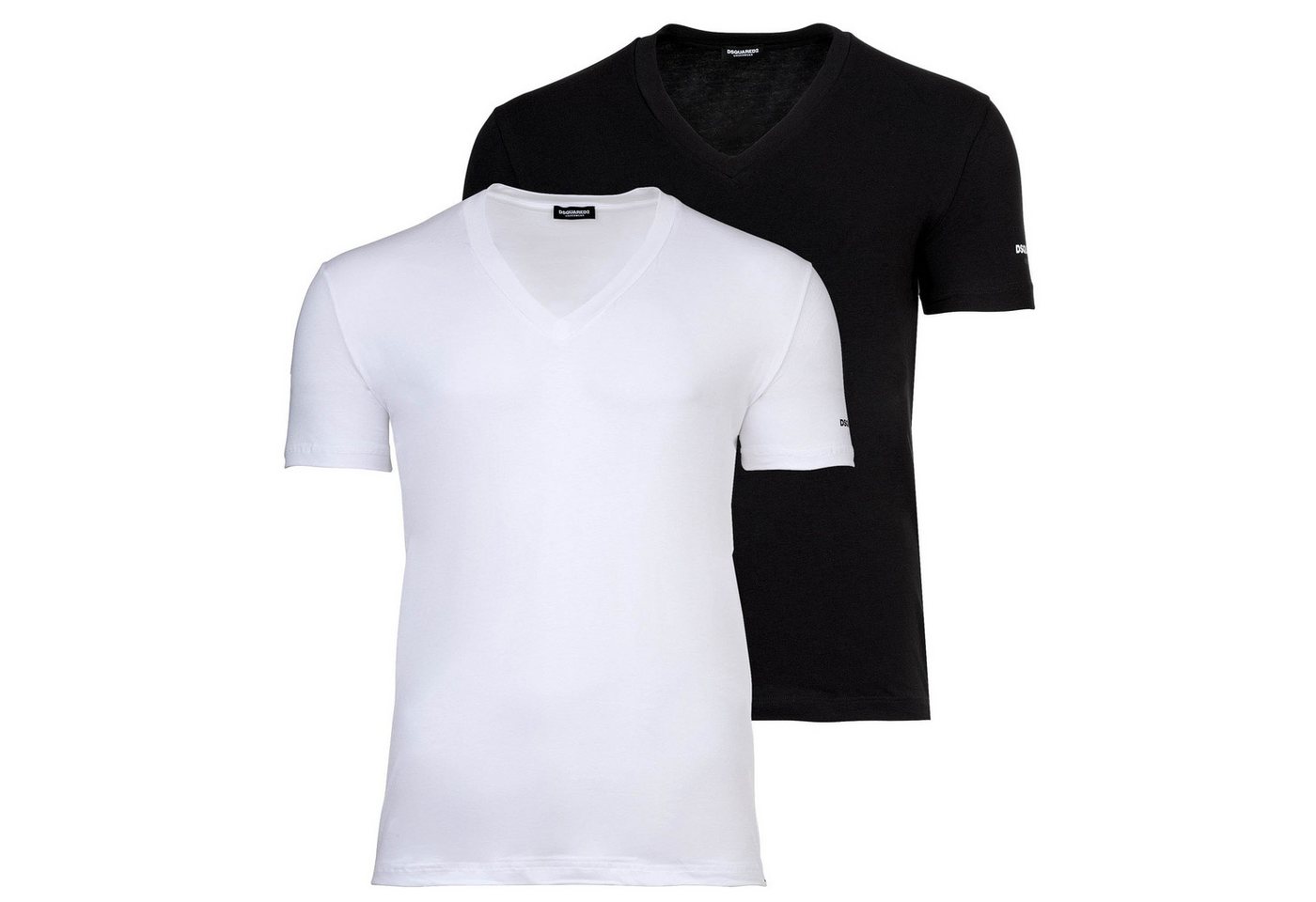 Dsquared2 T-Shirt Herren T-Shirt 2er Pack Baumwolle (Packung, 2er Pack) von Dsquared2