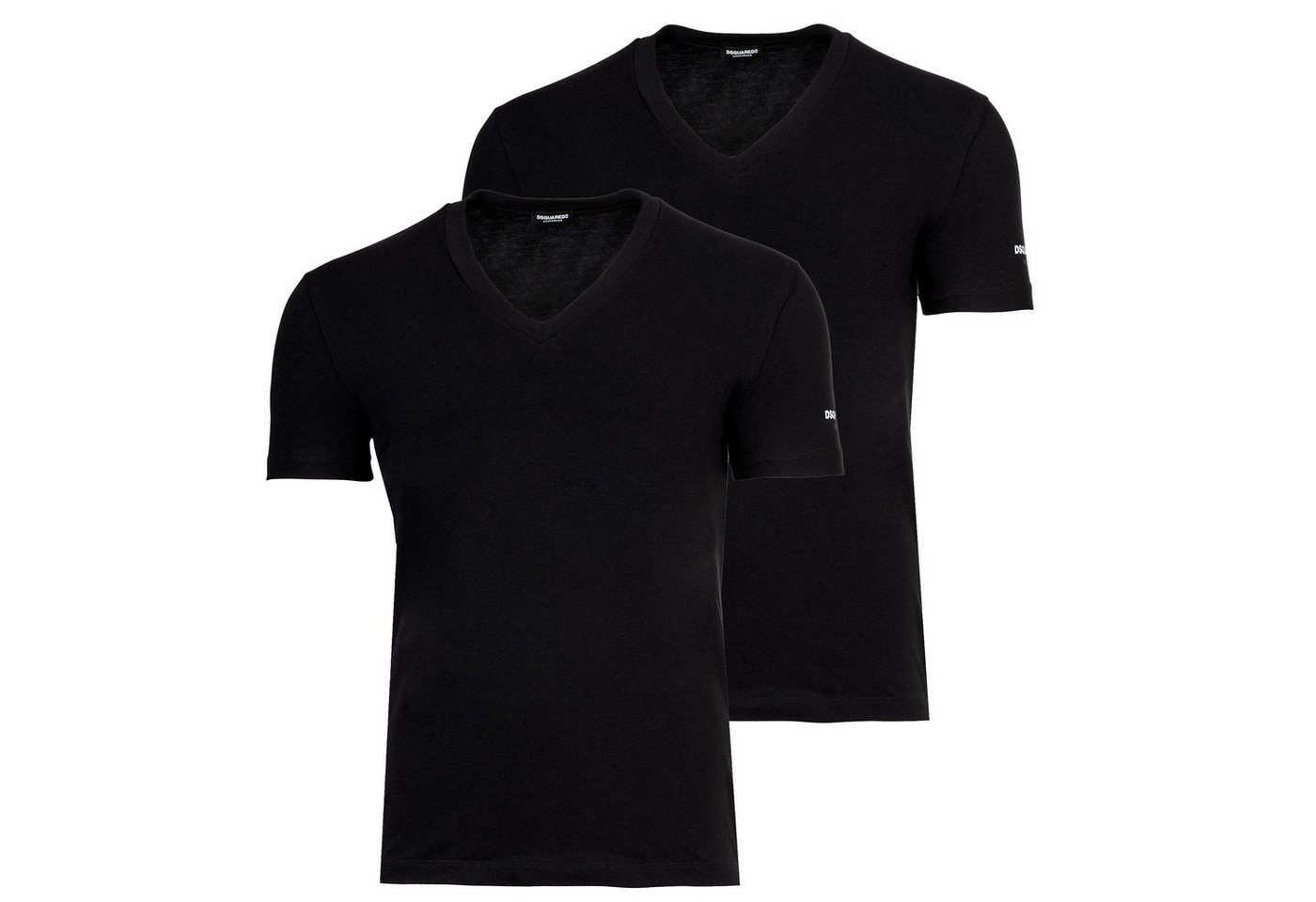 Dsquared2 T-Shirt Herren T-Shirt 2er Pack Baumwolle (Packung, 2er Pack) von Dsquared2