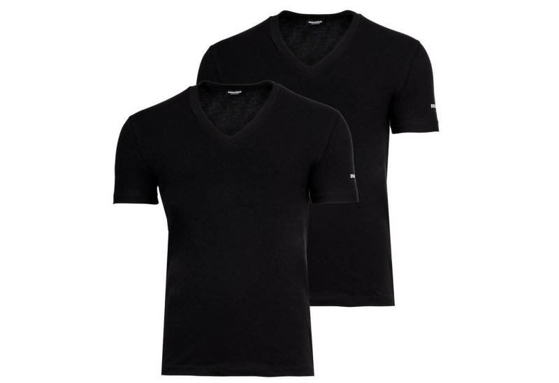 Dsquared2 T-Shirt Herren T-Shirt 2er Pack Baumwolle (Packung, 2er Pack) von Dsquared2