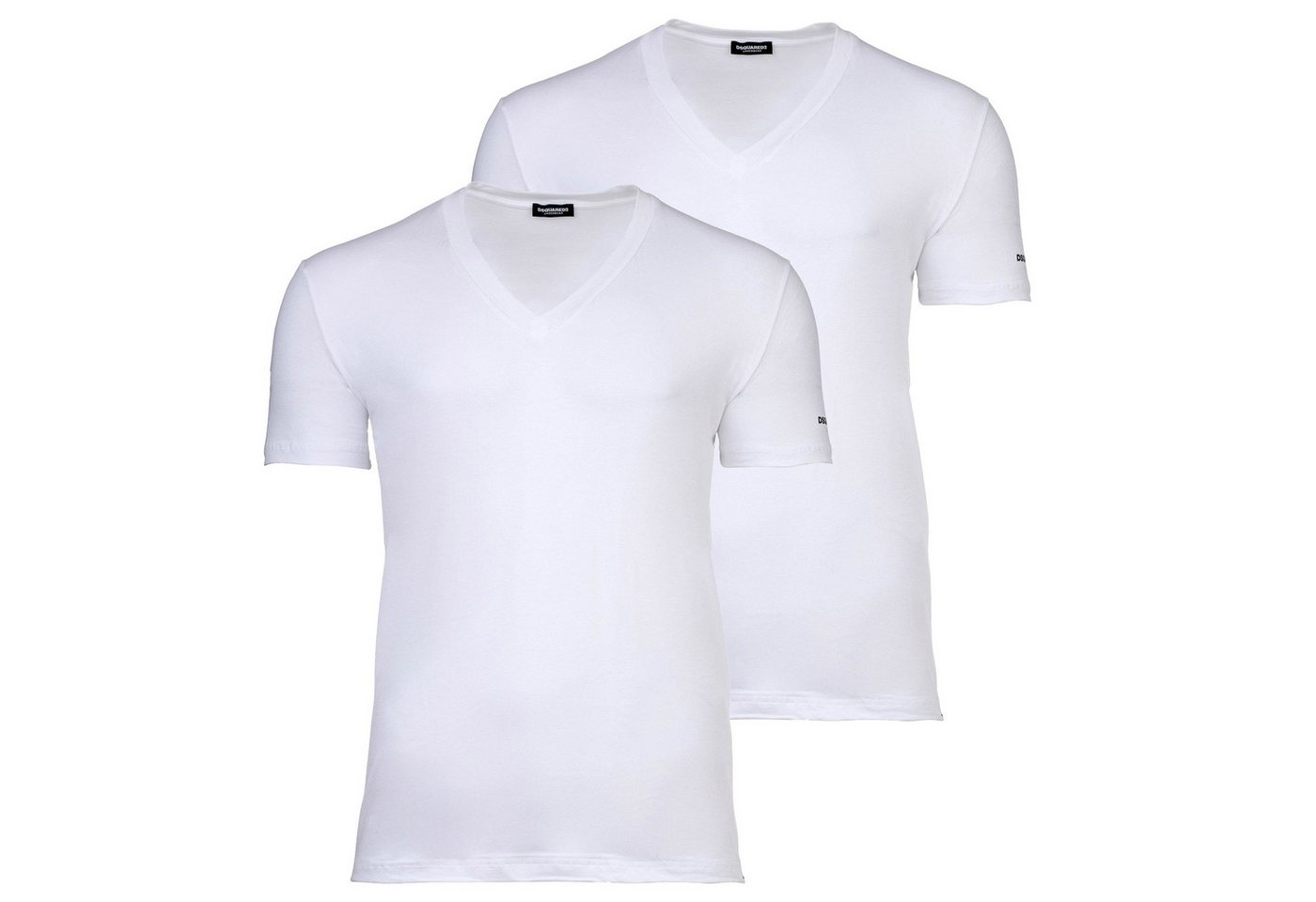 Dsquared2 T-Shirt Herren T-Shirt 2er Pack Baumwolle (Packung, 2er Pack) von Dsquared2