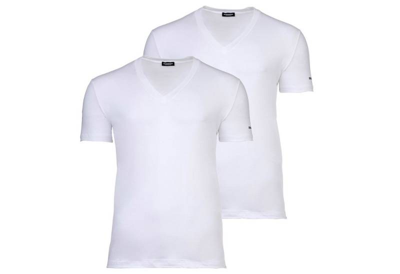 Dsquared2 T-Shirt Herren T-Shirt 2er Pack Baumwolle (Packung, 2er Pack) von Dsquared2