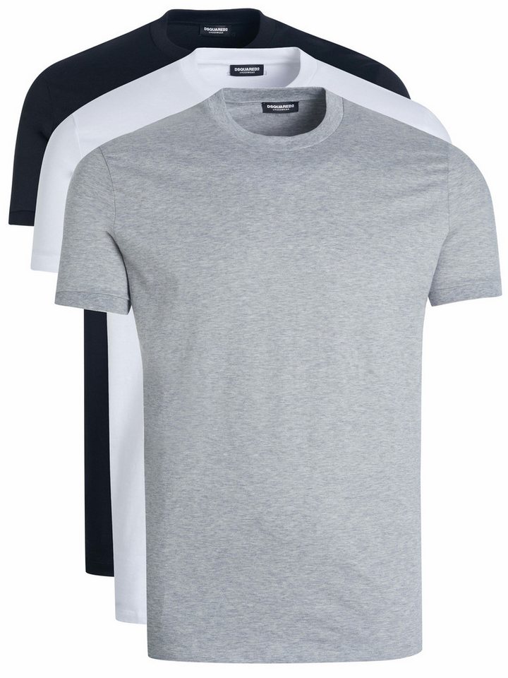 Dsquared2 T-Shirt Rundhals T-Shirt für Herren (1-tlg., keine Angabe) von Dsquared2