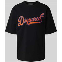 Dsquared2 T-Shirt mit Label-Detail in Black, Größe XL Dsquared2 T-Shirt mit Label-Detail in Black, Größe XL von Dsquared2