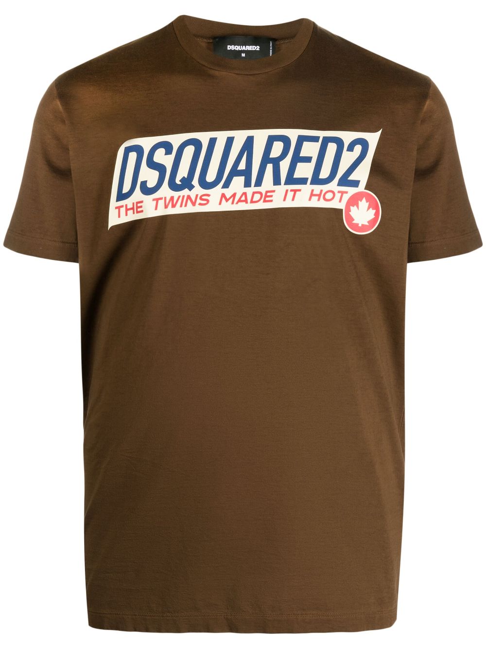 Dsquared2 T-Shirt mit Logo-Print - Braun von Dsquared2