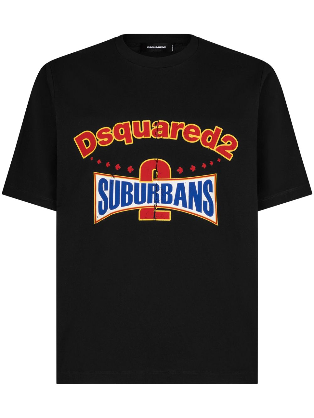 Dsquared2 T-Shirt mit Logo-Print - Schwarz von Dsquared2