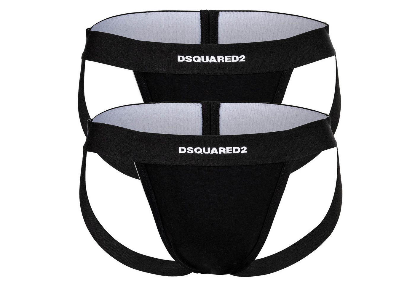 Dsquared2 Tanga Herren Jockstrap 2er Pack Baumwolle (Packung, 2er Pack) von Dsquared2