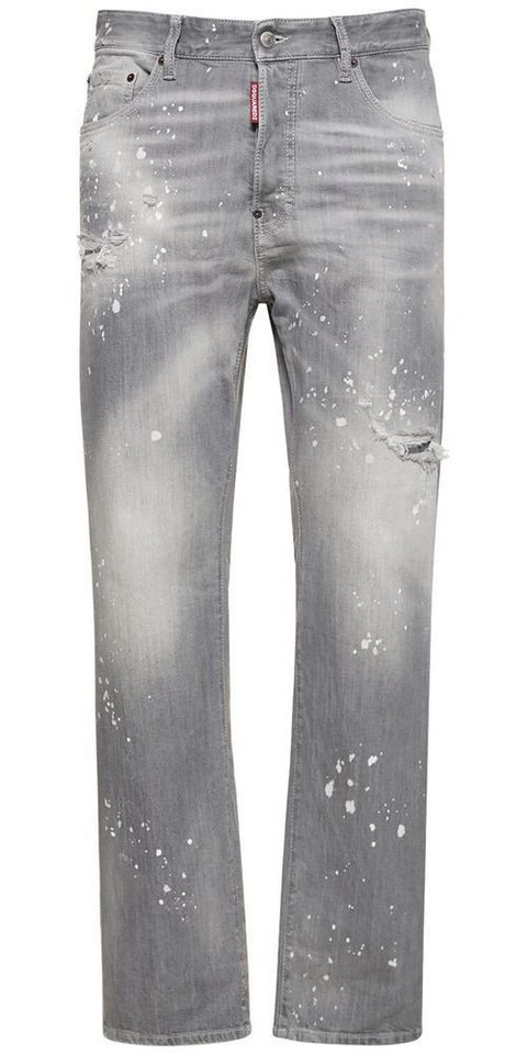 Dsquared2 Tapered-fit-Jeans Dsquared2 Jeans Grau aus Baumwolldenim von Dsquared2