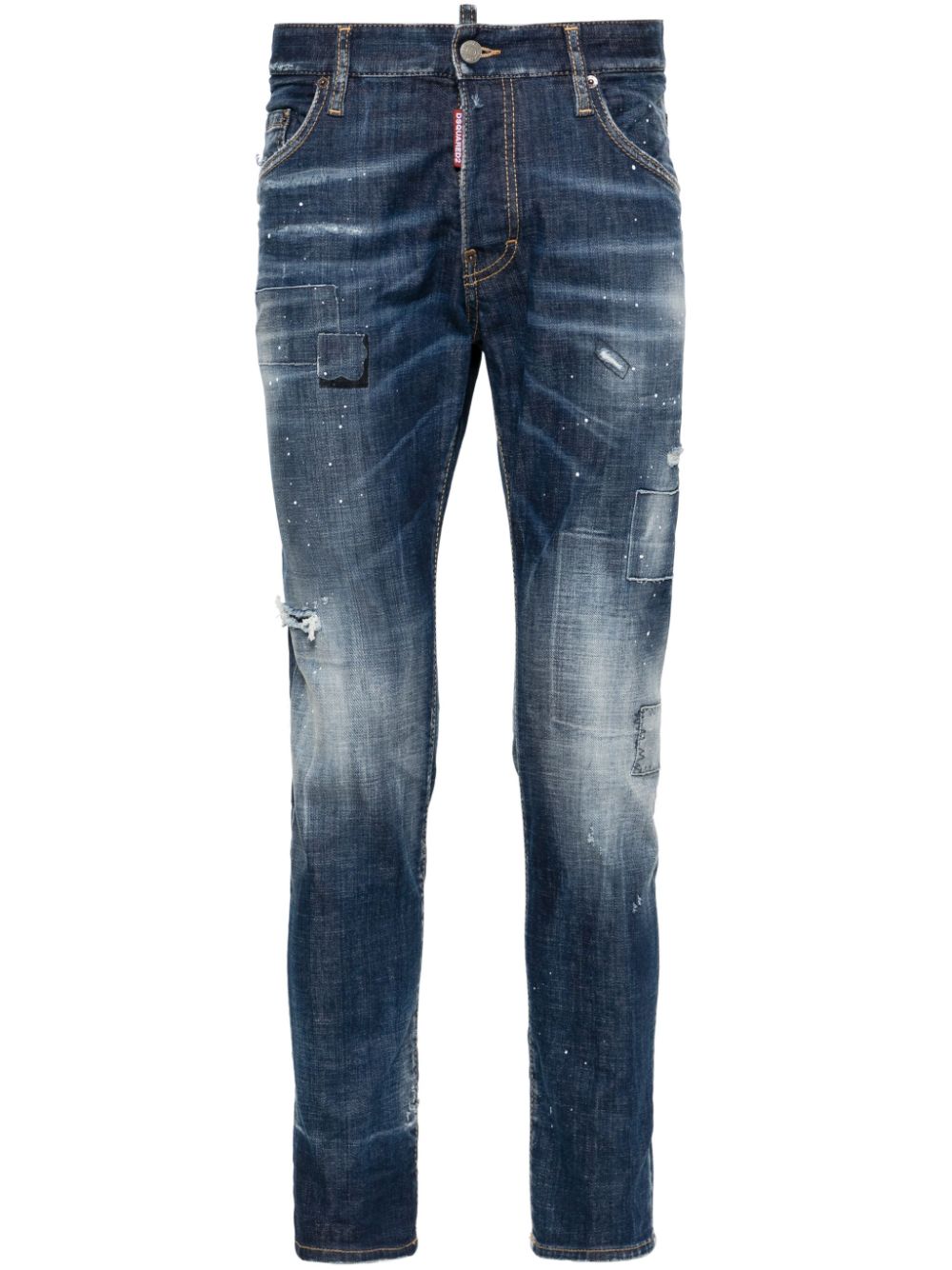 Dsquared2 Tief sitzende Skinny-Jeans - Blau von Dsquared2