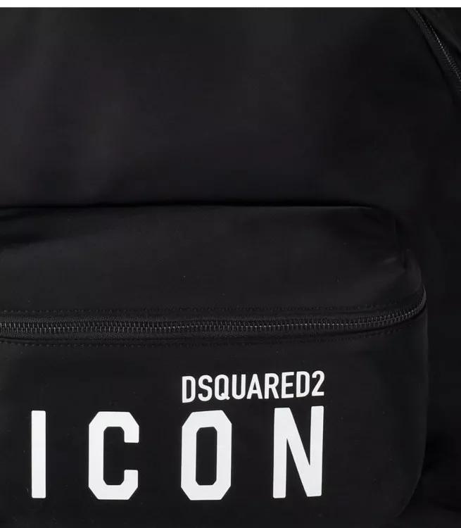 Dsquared2 Umhängetaschen - Be Icon Black Backpack - Gr. unisize - in Schwarz - für Damen von Dsquared2