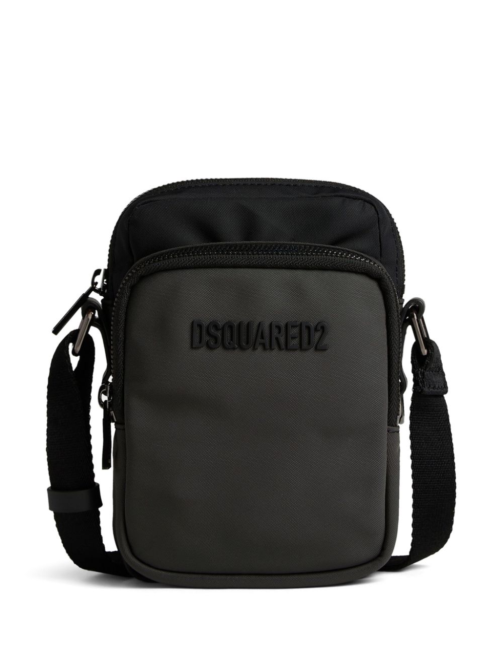 Dsquared2 Urban Schultertasche mit Logo - Schwarz von Dsquared2