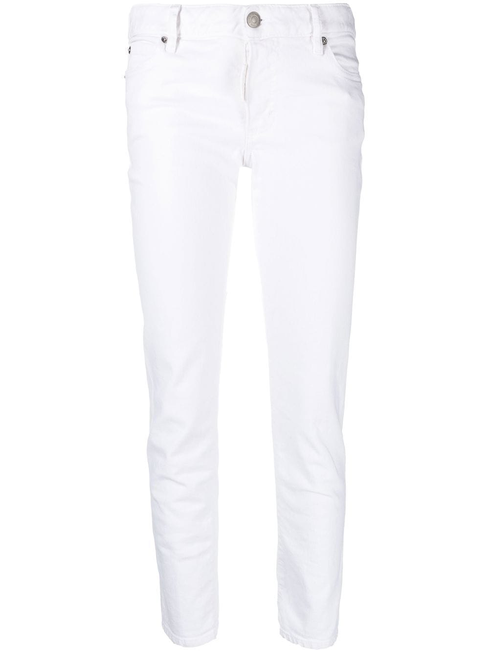 Dsquared2 White Bull Skinny-Jeans - Weiß von Dsquared2