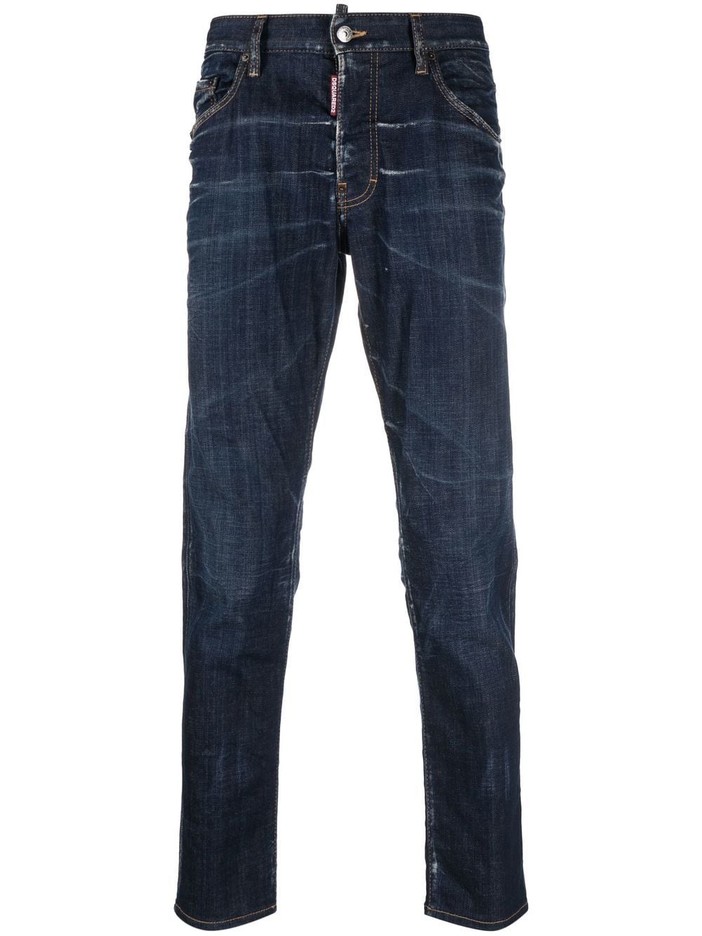 Dsquared2 Skinny-Jeans mit Bleach-Effekt - Blau von Dsquared2