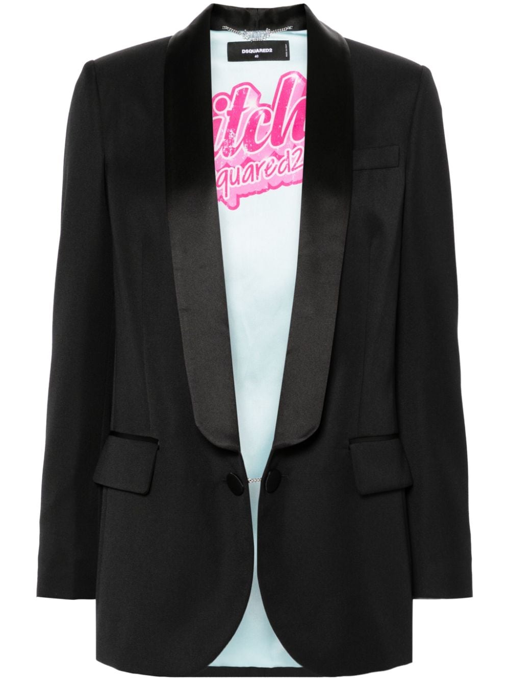 Dsquared2 Blazer mit Kristallen - Schwarz von Dsquared2